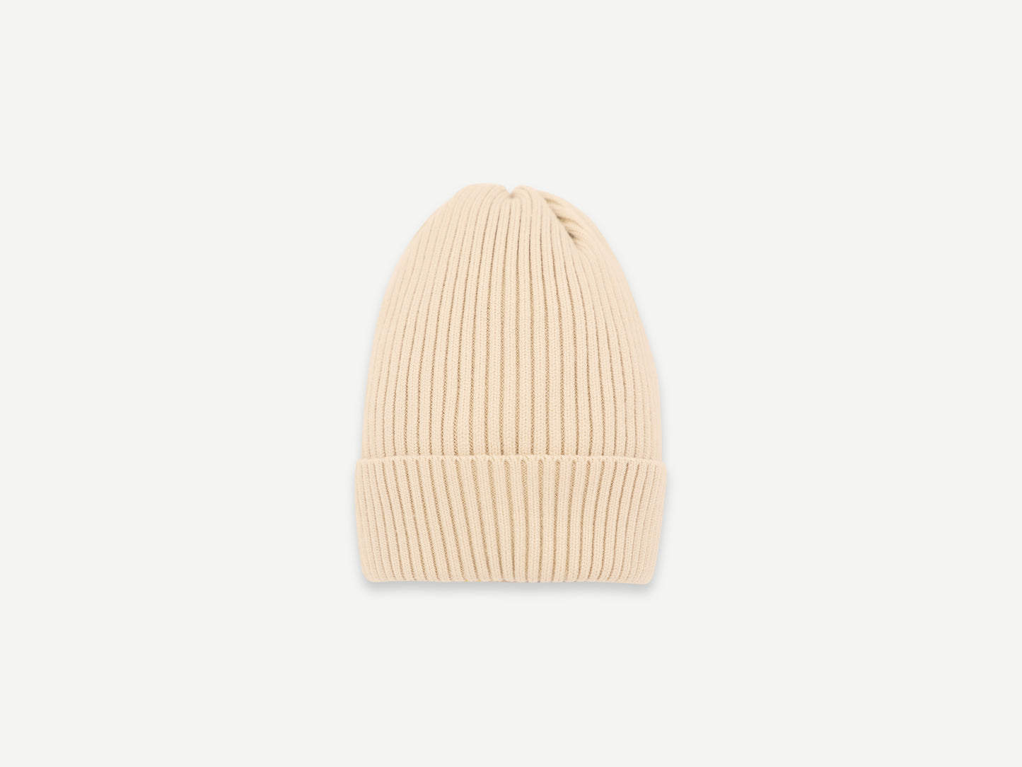 SWEATER BEANIE / CREAMY / SOFT KNIT