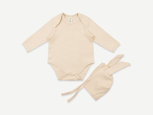 RABBIT PLAY SET / CREAM / BONELESS / COTTON RIB