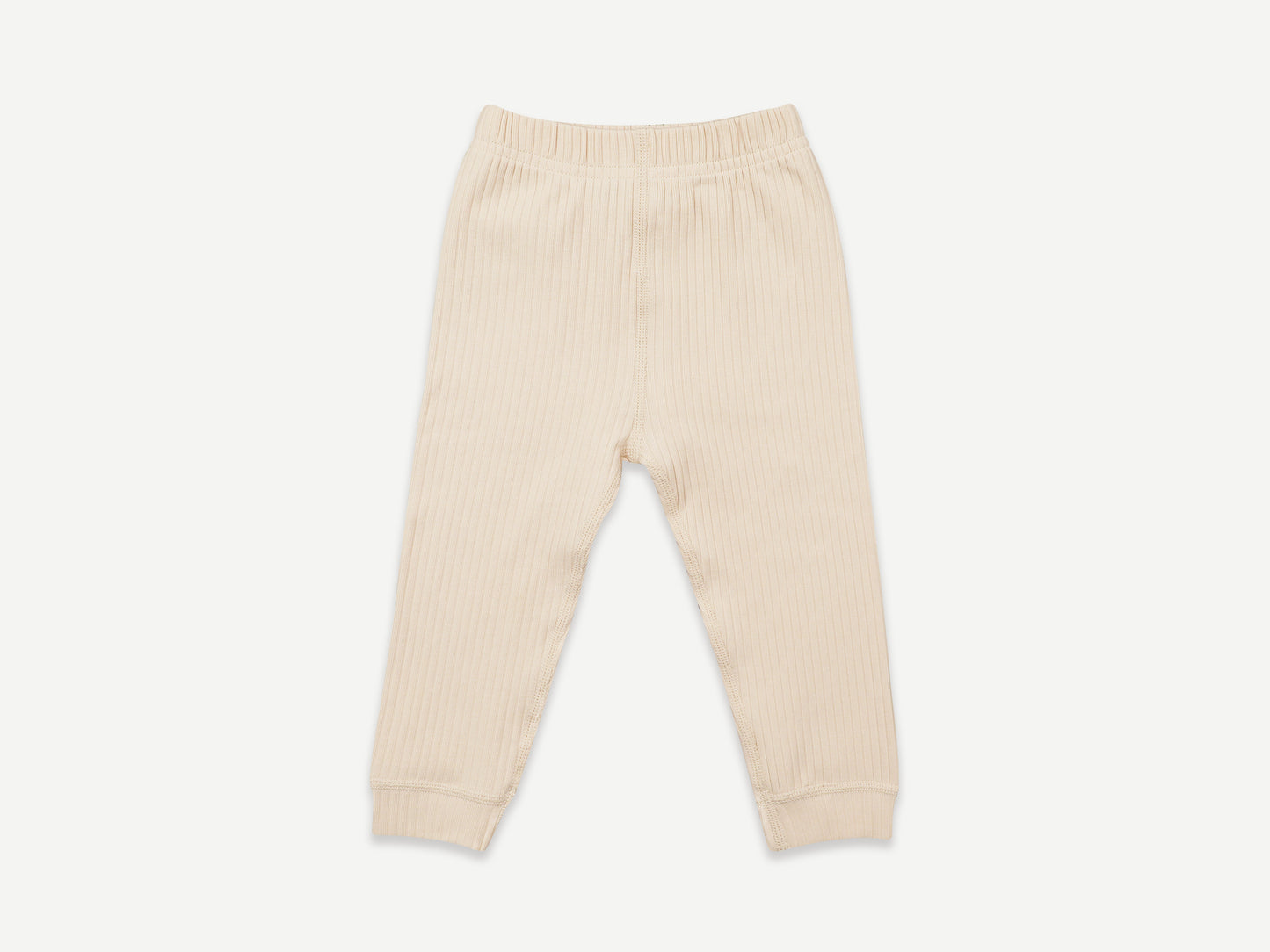 CLASSIC LEGGING / CREAM / BONELESS / COTTON RIB