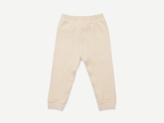 CLASSIC LEGGING / CREAM / BONELESS / COTTON RIB