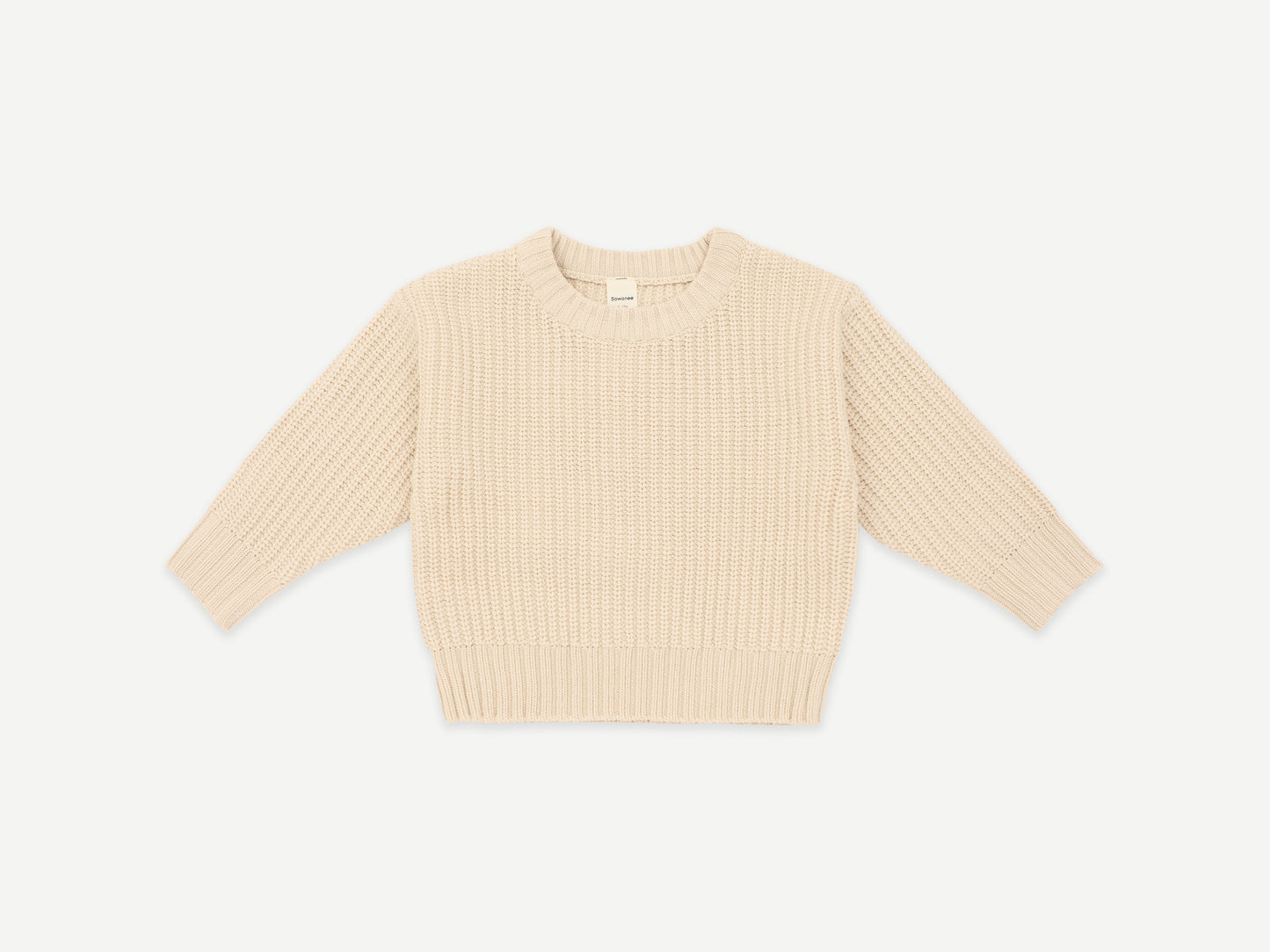 LONG SLEEVE SWEATER / CREAMY / SOFT KNIT